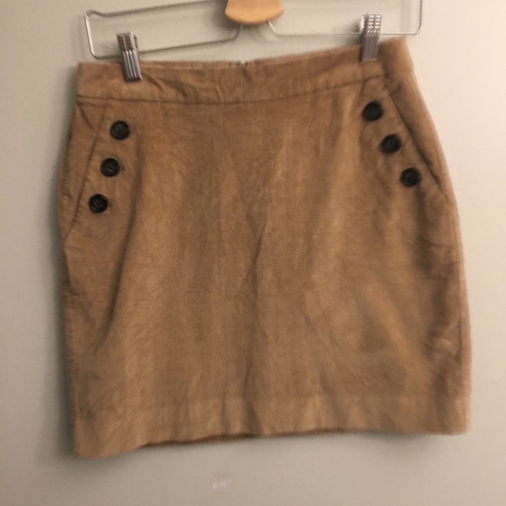 Banana Republic corduroy skirt